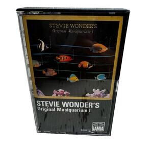 Stevie Wonder's Original Musiquarium 1977 Tamia Cassette Tape Blues Pop Soul Vtg